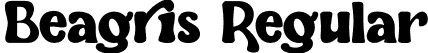 Beagris Regular font - Beagris.otf