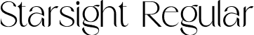 Starsight Regular font - Starsight.otf