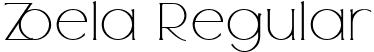 Zoela Regular font - zoelademo-vgp3l.ttf