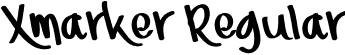 Xmarker Regular font - Xmarker.otf