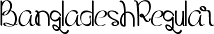 Bangladesh Regular font - Bangladesh.ttf