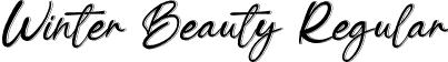 Winter Beauty Regular font - Winter Beauty.otf