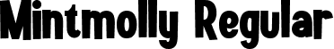 Mintmolly Regular font - Mintmolly.otf