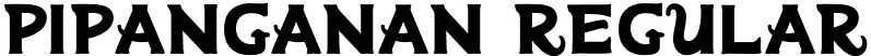 Pipanganan Regular font - pipanganan.otf