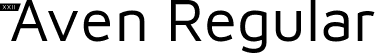 XXII Aven Regular font - XXIIAven-Regular.ttf