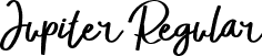 Jupiter Regular font - Jupiter.ttf