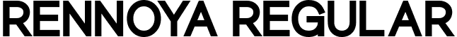 Rennoya Regular font - Rennoya.otf