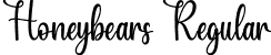 Honeybears Regular font - Honeybears.otf