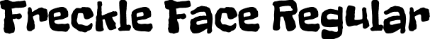 Freckle Face Regular font - FreckleFace-Regular.ttf