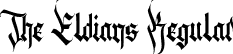 The Eldians Regular font - TheEldiansPersonal-Wy0rn.ttf