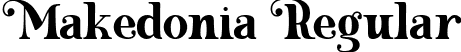 Makedonia Regular font - Makedonia-free-for-personal-use.otf