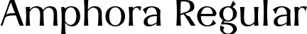 Amphora Regular font - amphora-regular.otf