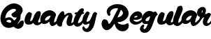 Quanty Regular font - Quanty.otf