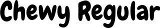 Chewy Regular font - Chewy-Regular.ttf