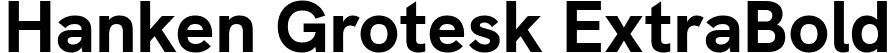 Hanken Grotesk ExtraBold font - HankenGrotesk-ExtraBold.ttf