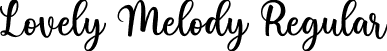 Lovely Melody Regular font - LovelyMelody-EaPon.ttf