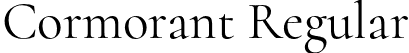 Cormorant Regular font - Cormorant-Regular.otf