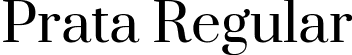 Prata Regular font - Prata-Regular.ttf