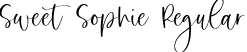 Sweet Sophie Regular font - Sweet-Sophie.ttf