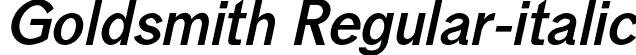 Goldsmith Regular-italic font - Goldsmith Regular Italic.otf