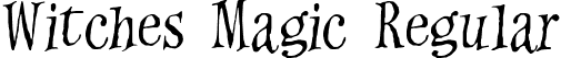 Witches Magic Regular font - WITCHES-MAGIC-2.ttf