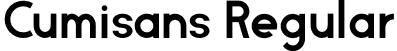 Cumisans Regular font - cumisans-p78nk.otf