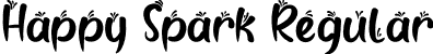 Happy Spark Regular font - Happy-spark.otf