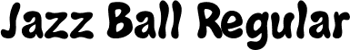 Jazz Ball Regular font - Jazz_Ball_Regular.ttf