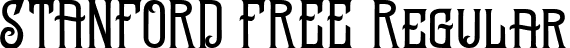 STANFORD FREE Regular font - stanford-free.ttf