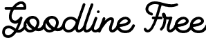 Goodline Free font - goodline-free.otf