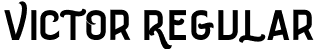 Victor Regular font - victor-regular.otf