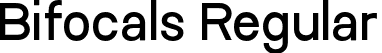 Bifocals Regular font - bifocals.otf