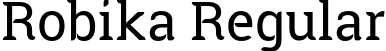 Robika Regular font - Robika.otf