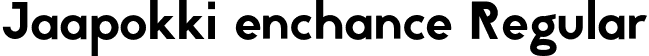 Jaapokki enchance Regular font - jaapokkienchance-regular.otf