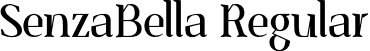 SenzaBella Regular font - senzabella-regular.otf