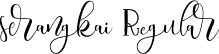 serangkai Regular font - Serangkai-DEMO.otf