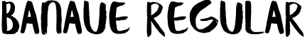 Banaue Regular font - Banaue-Regular.otf