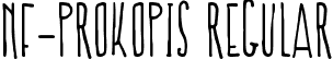 NF-Prokopis Regular font - NF-Prokopis-Regular.ttf