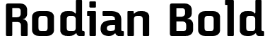 Rodian Bold font - Rodian_Bold.otf