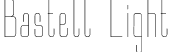 Bastell Light font - Bastell-Light.ttf