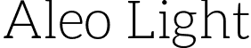 Aleo Light font - Aleo-Light.otf