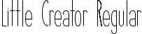 Little Creator Regular font - Little Creator.ttf