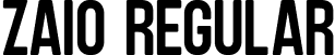 Zaio Regular font - Zaio.ttf