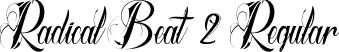 Radical Beat 2 Regular font - Radical Beat 2.ttf