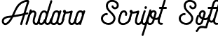 Andara Script Soft font - andara-script.ttf