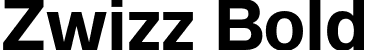 Zwizz Bold font - Zwizz-Bold.otf