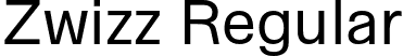 Zwizz Regular font - Zwizz-Regular.otf