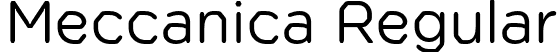 Meccanica Regular font - meccanica-regular.otf