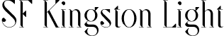 SF Kingston Light font - sf-kingston-light.otf