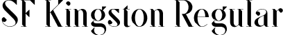 SF Kingston Regular font - sf-kingston-regular.otf